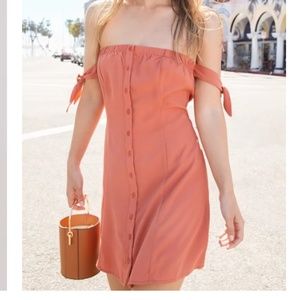 BB Dakota Tie to Remember Dress